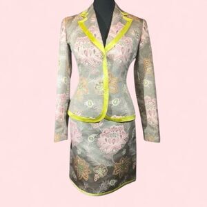 Unbranded Women's Green and Brown Skirt